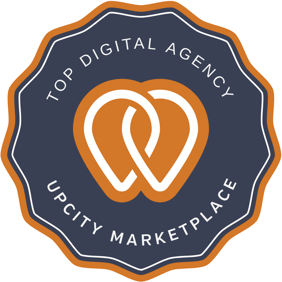 upcity top digital agency badge